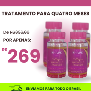 4 Potes - Collagen Verisol 2.5 Premium